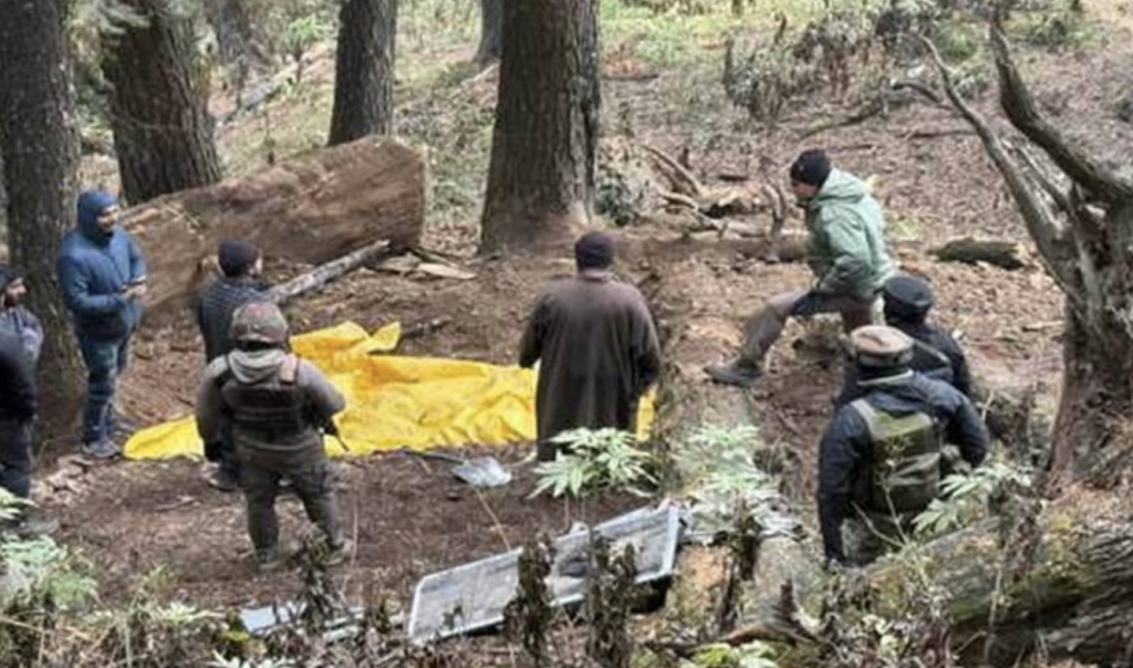 Underground Hideout Busted In Shopian